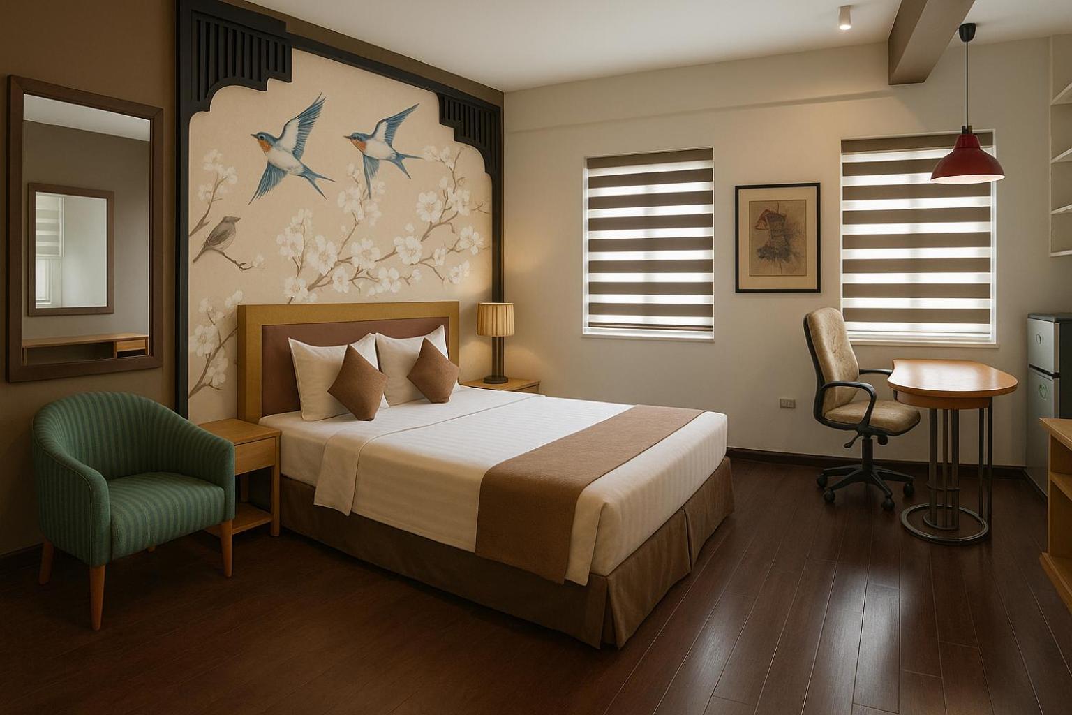 Golden Sunshine Villa Hotel And Travel Hanoj Exteriér fotografie